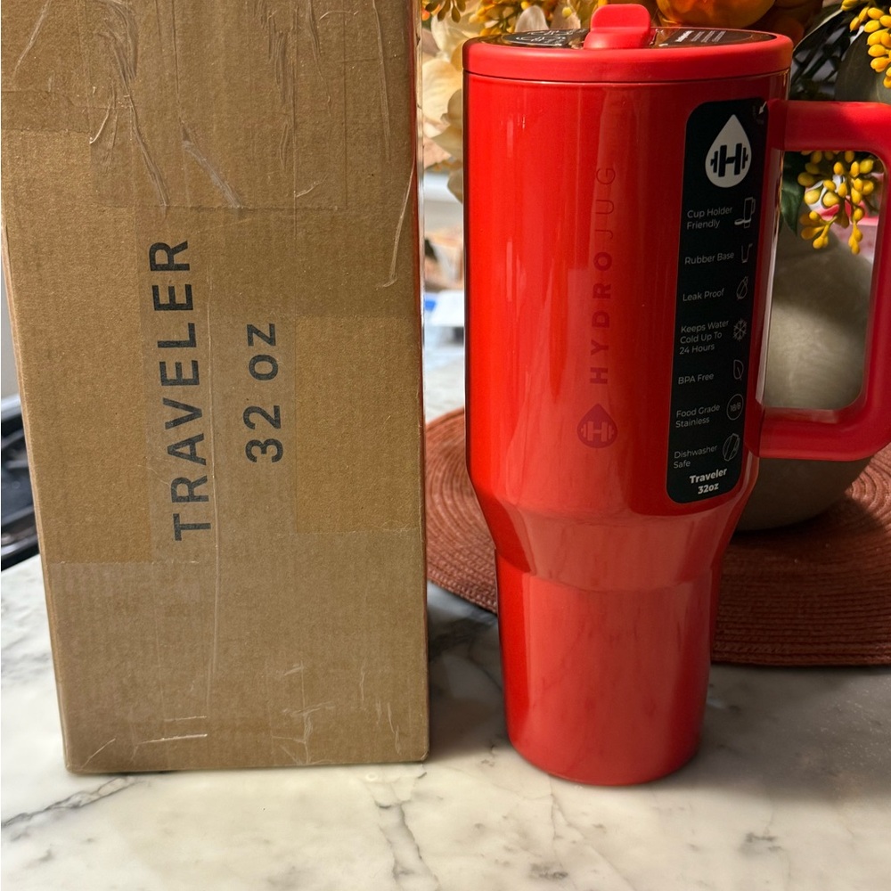 HydroJug  Red Shine Traveler